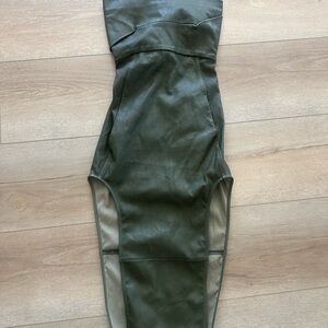 Rick Owen’s olive green dress 4